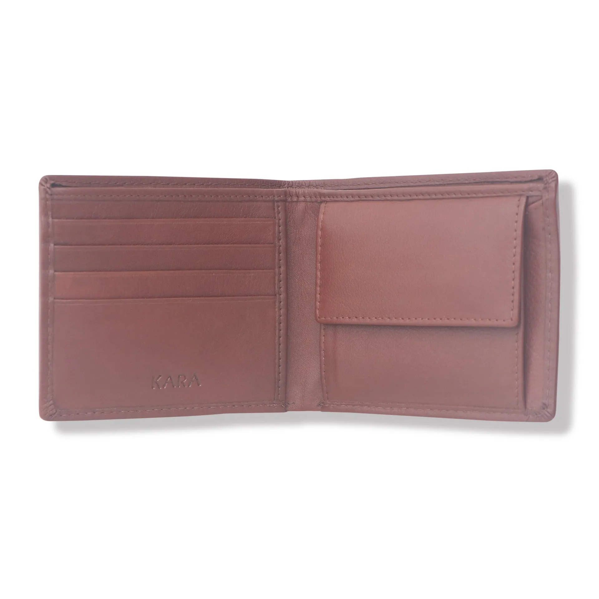 10090 Tan Bifold Wallet