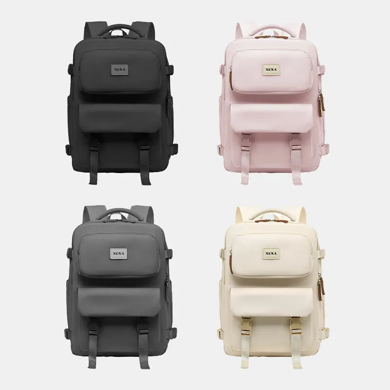 Backpack For Women Large Capacity Minimalist Travel Nylon Laptop Daypack