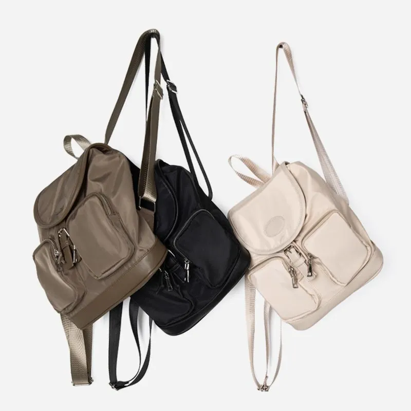 Backpack For Women Nylon Outdoor Large Capacity Canvas Daypack