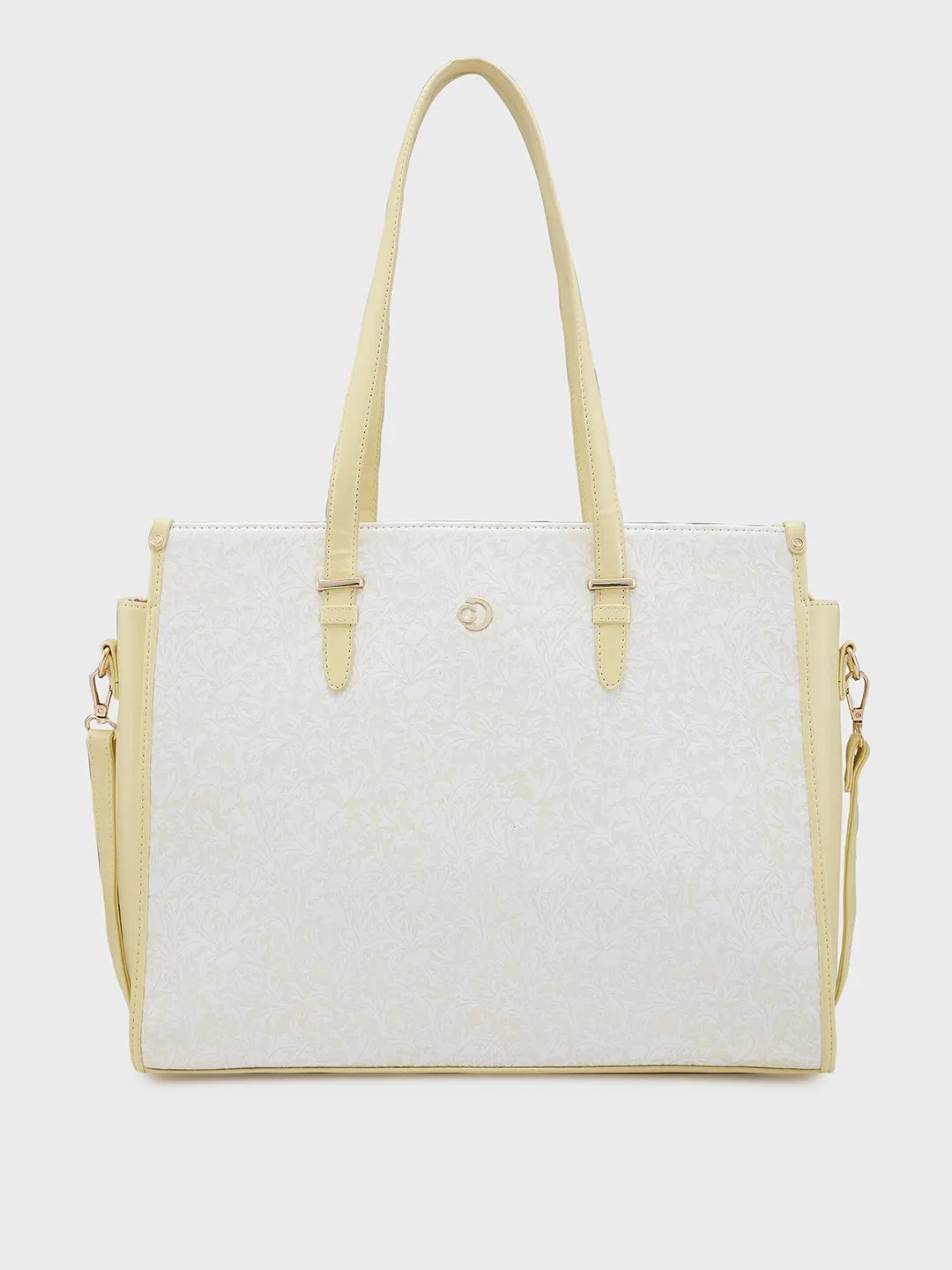 Caprese Aurora Laptop Tote Large Yellow