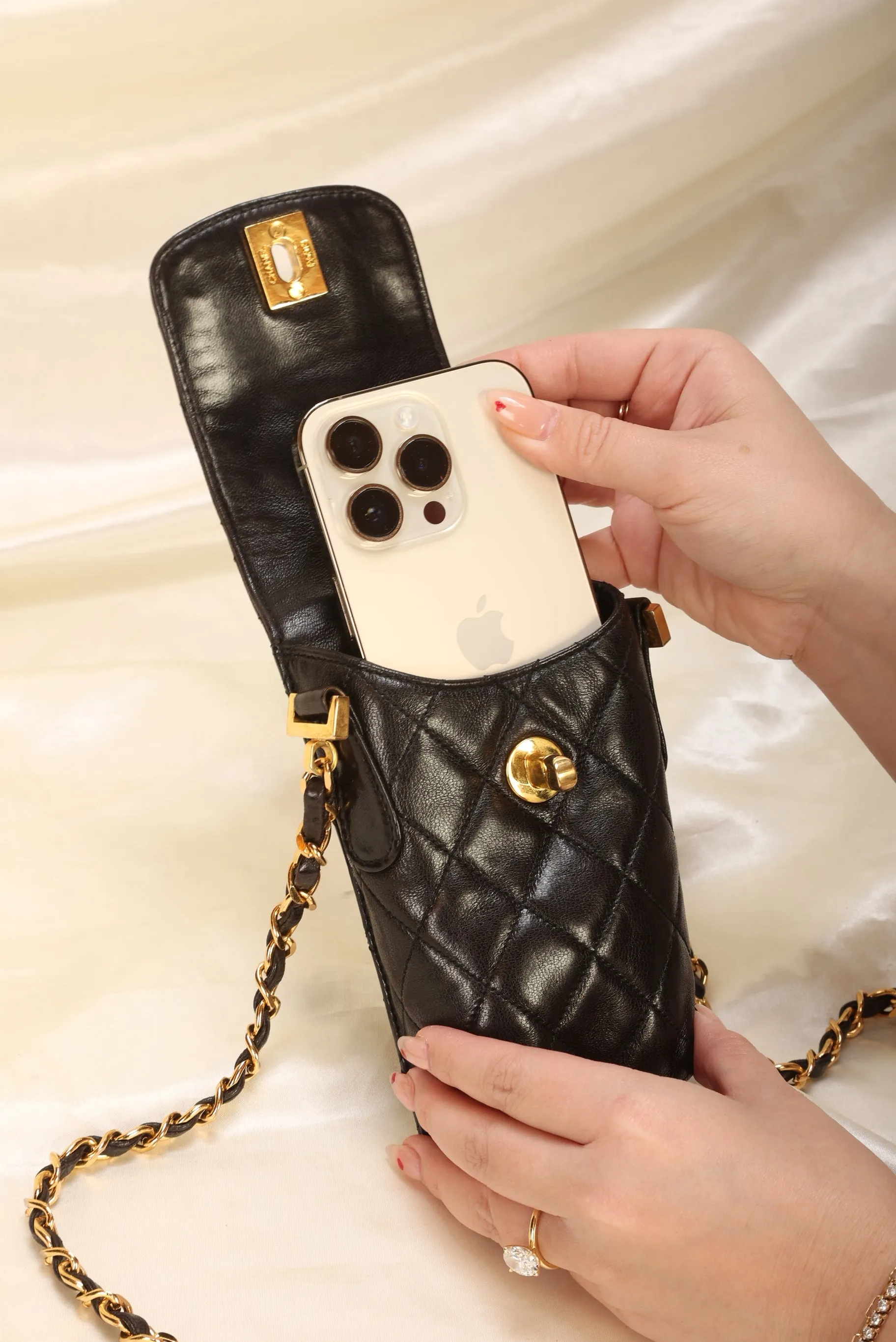 Chanel Lambskin Mini Crossbody