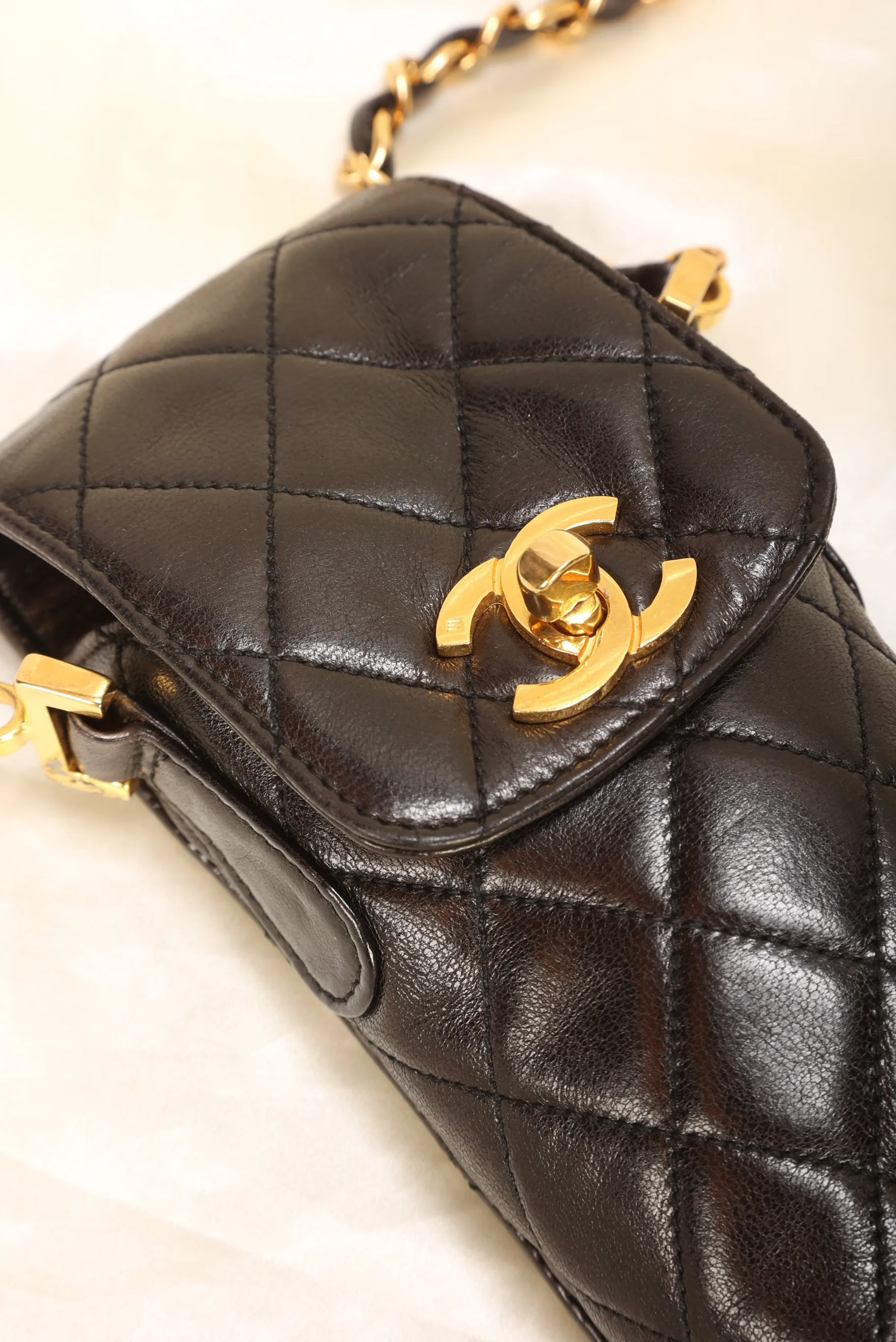 Chanel Lambskin Mini Crossbody