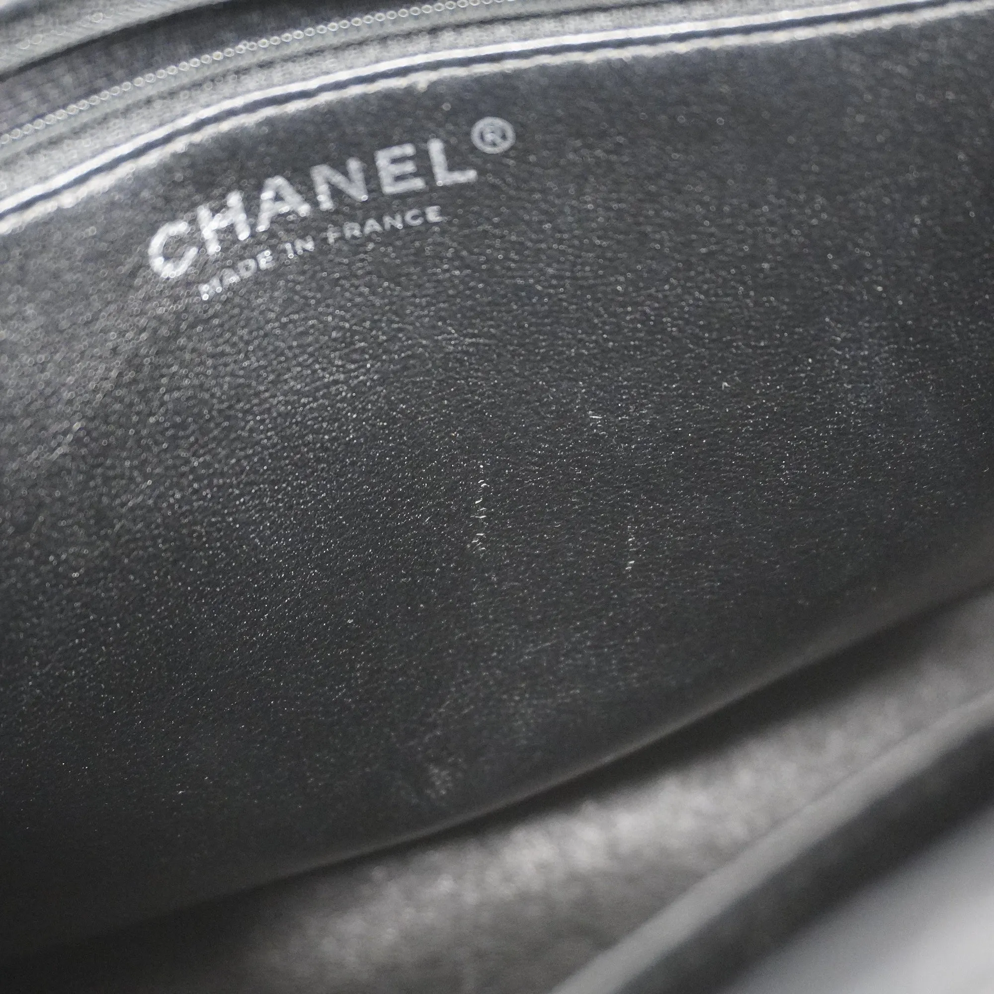 CHANEL   Reprint Tote Women's Leather Tote Bag Black