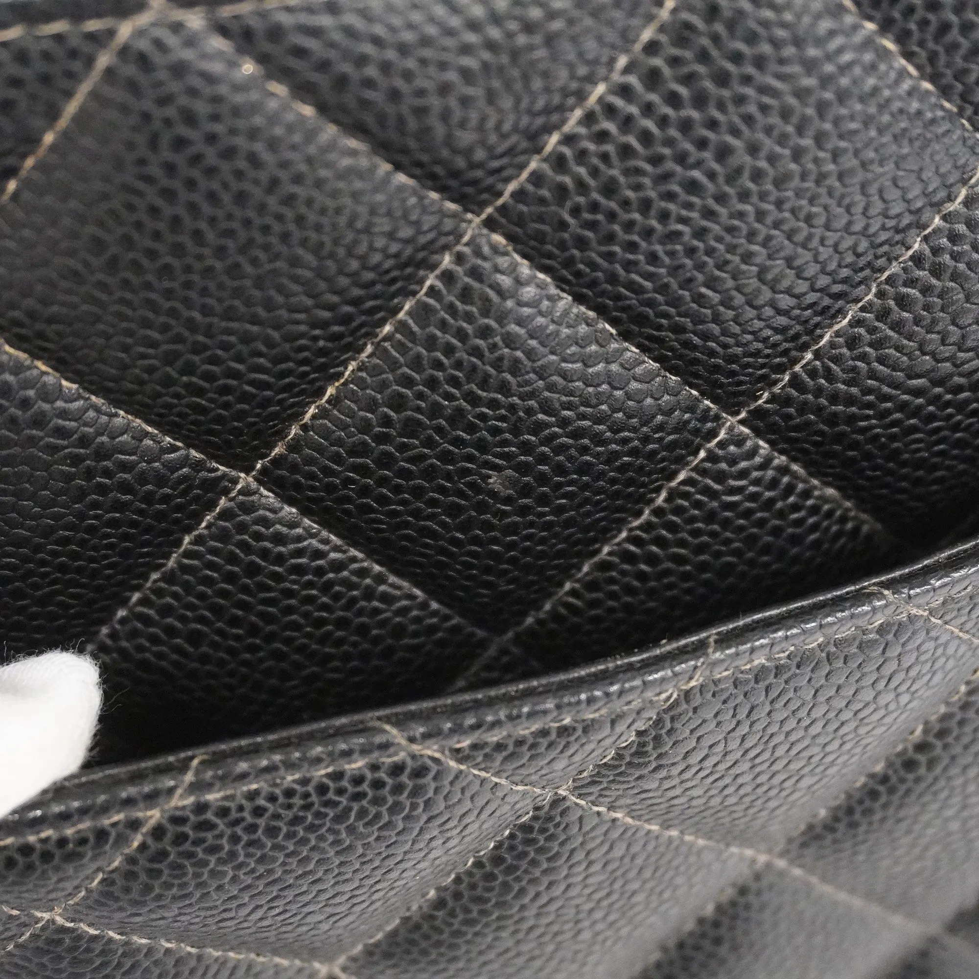 CHANEL   Reprint Tote Women's Leather Tote Bag Black