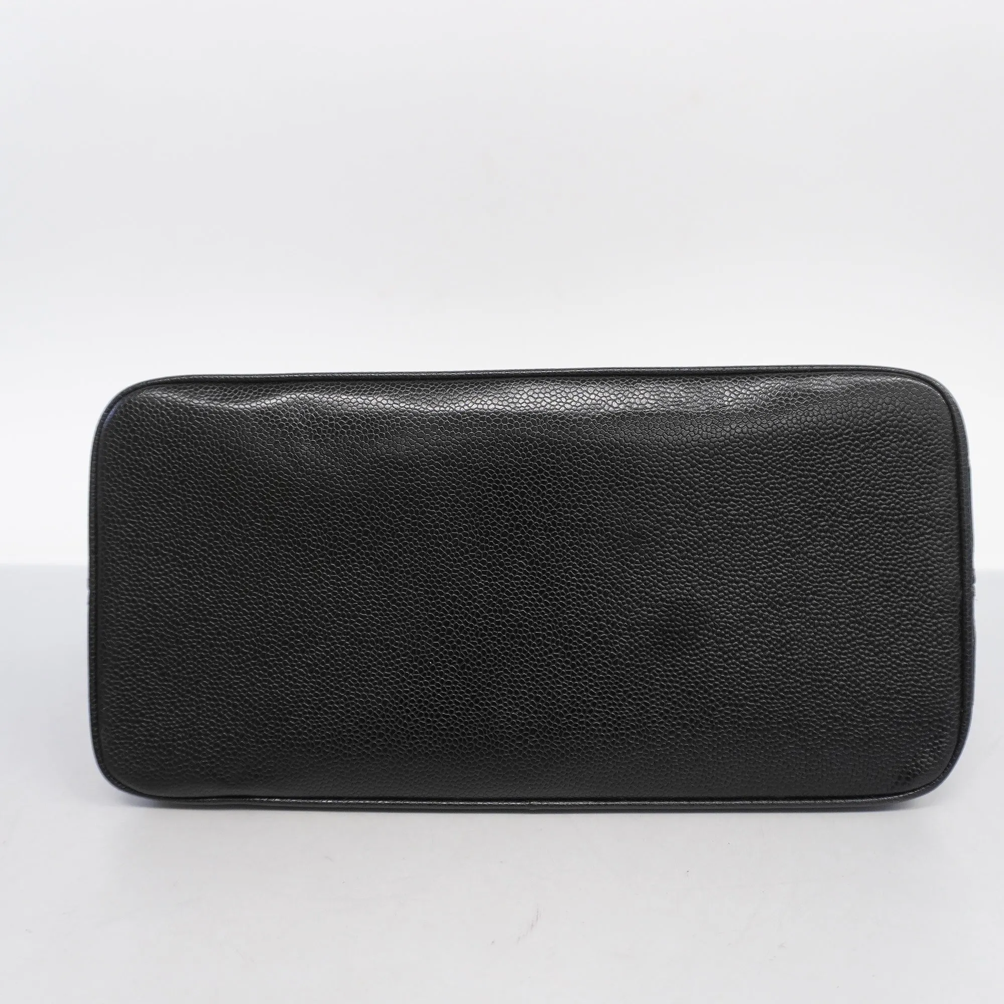 CHANEL   Reprint Tote Women's Leather Tote Bag Black