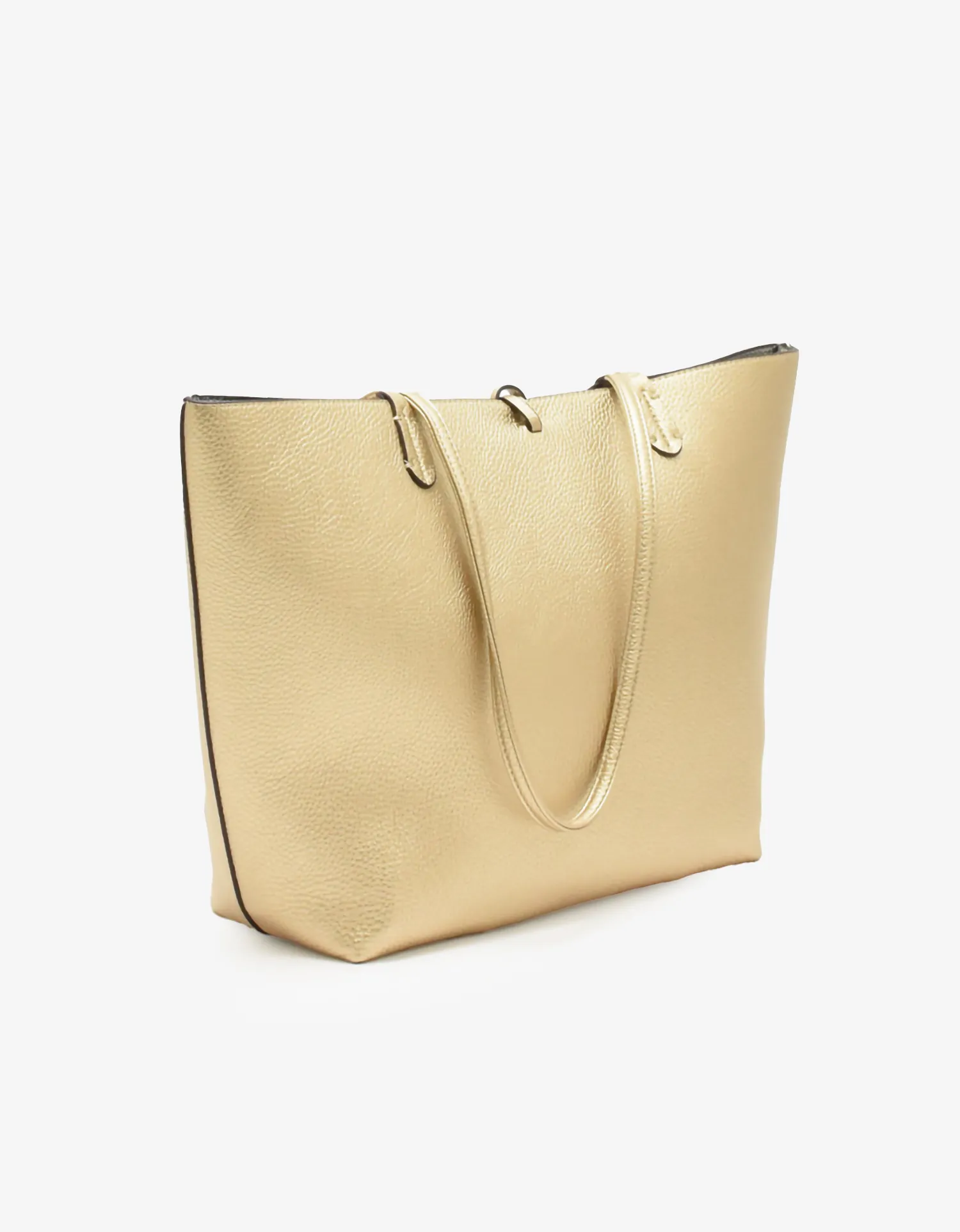 DEPARTURE TOTE PLATINUM/SILVER