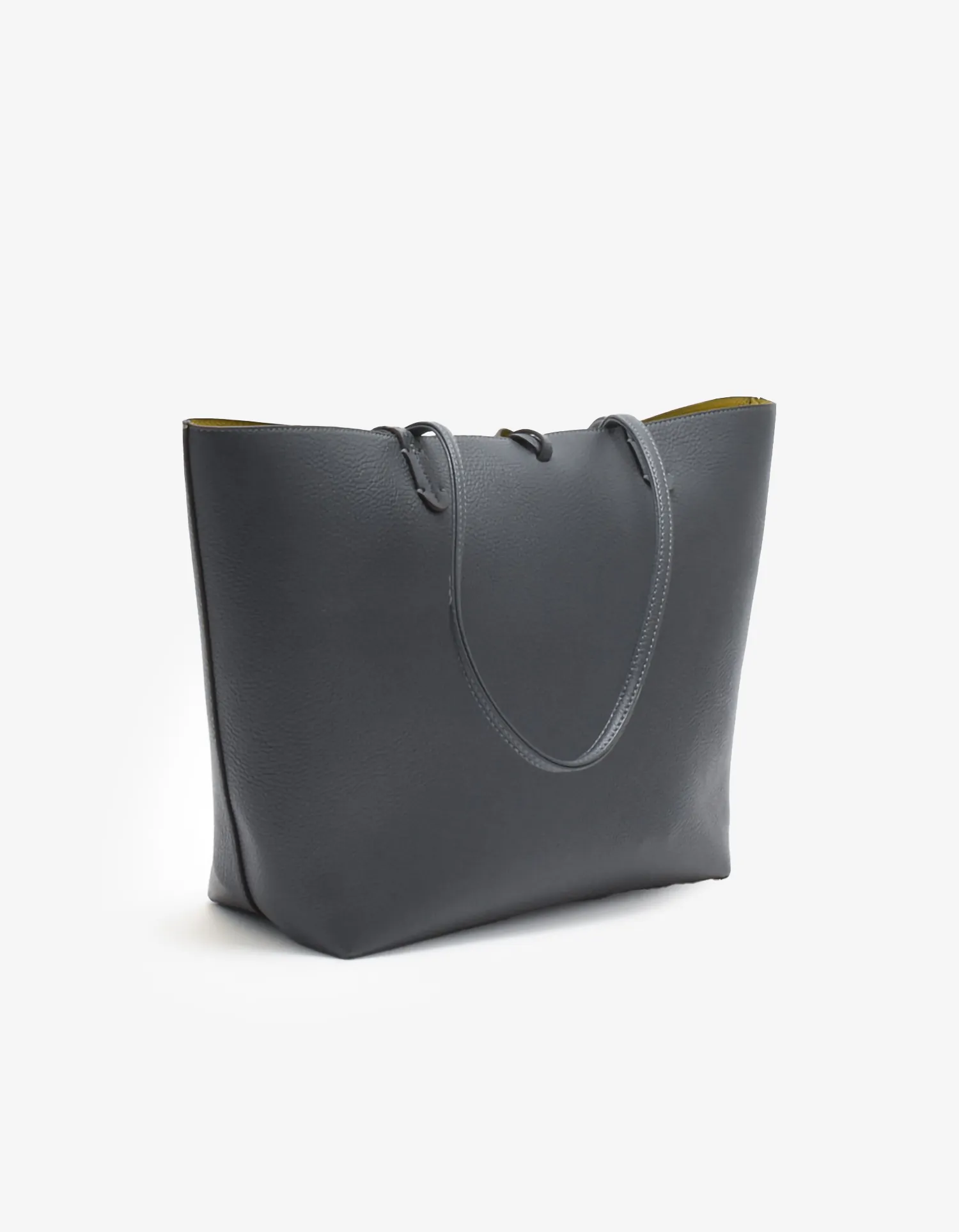 DEPARTURE TOTE SLATE/MUSTARD