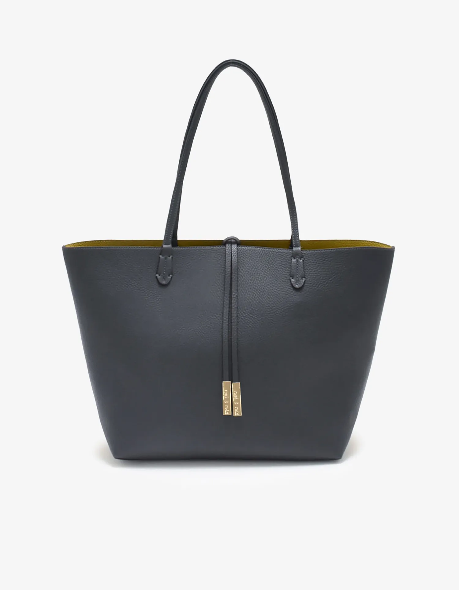 DEPARTURE TOTE SLATE/MUSTARD