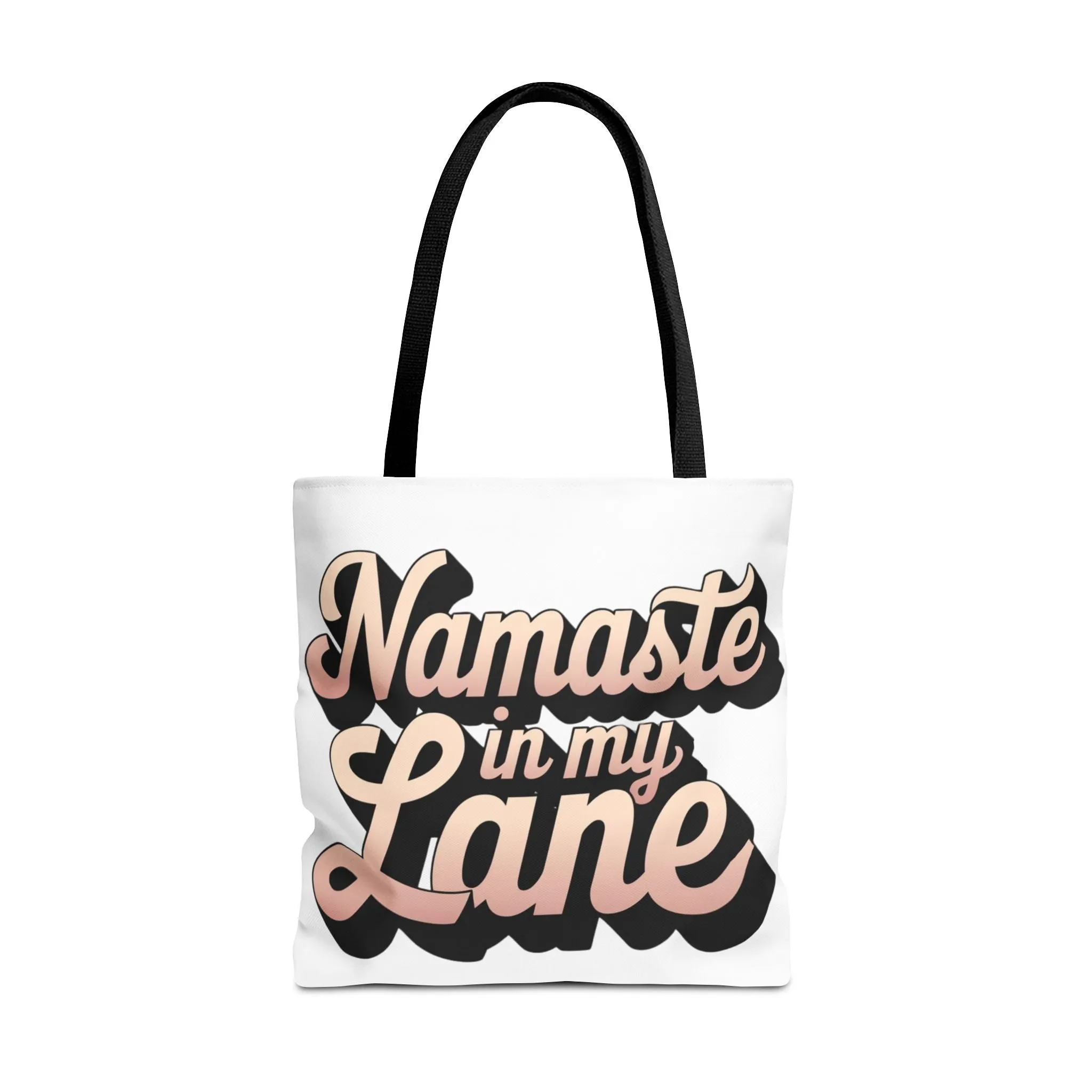 DUO MODERN "Namaste in My Lane" Tote Bag