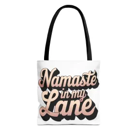 DUO MODERN "Namaste in My Lane" Tote Bag