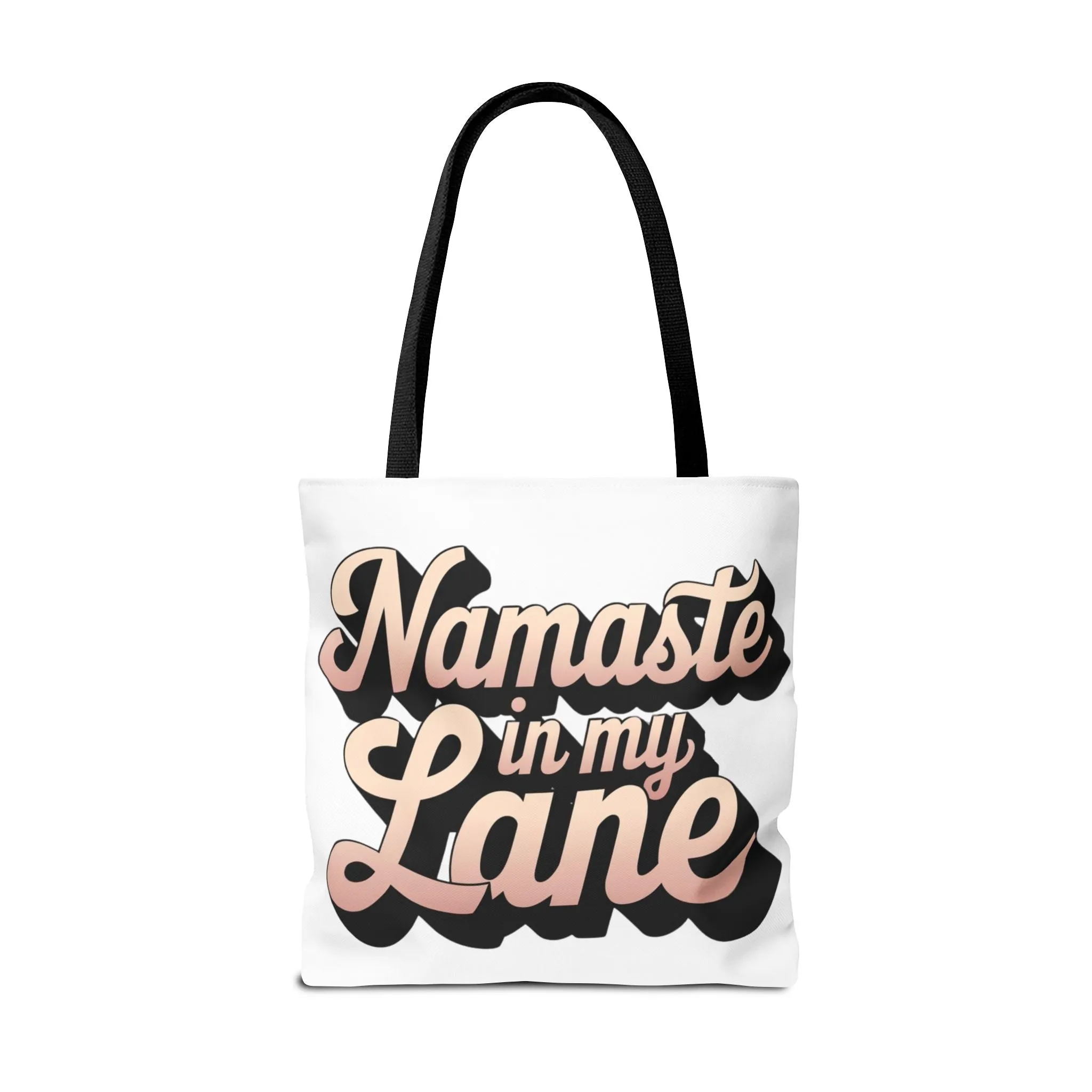 DUO MODERN "Namaste in My Lane" Tote Bag