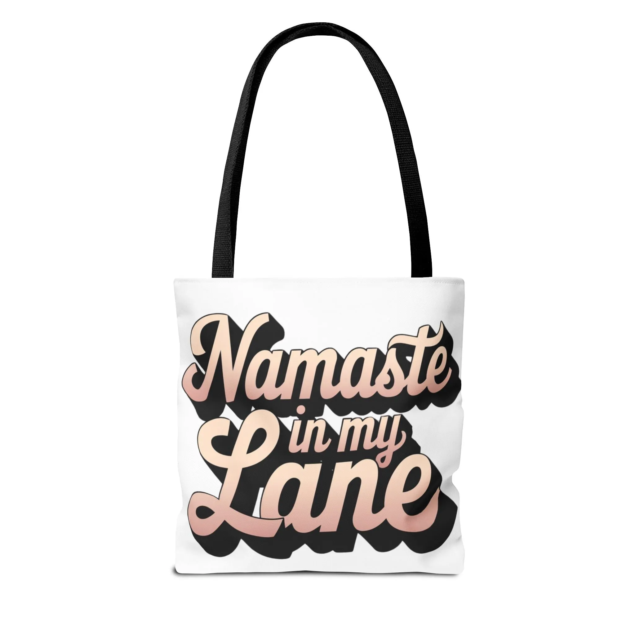DUO MODERN "Namaste in My Lane" Tote Bag