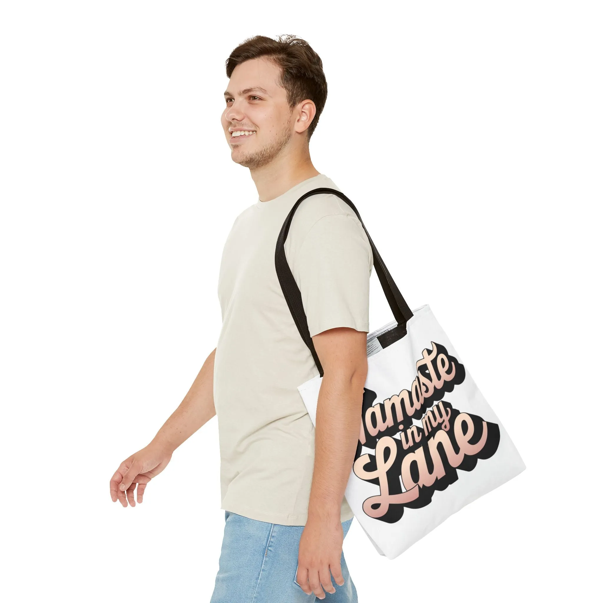 DUO MODERN "Namaste in My Lane" Tote Bag