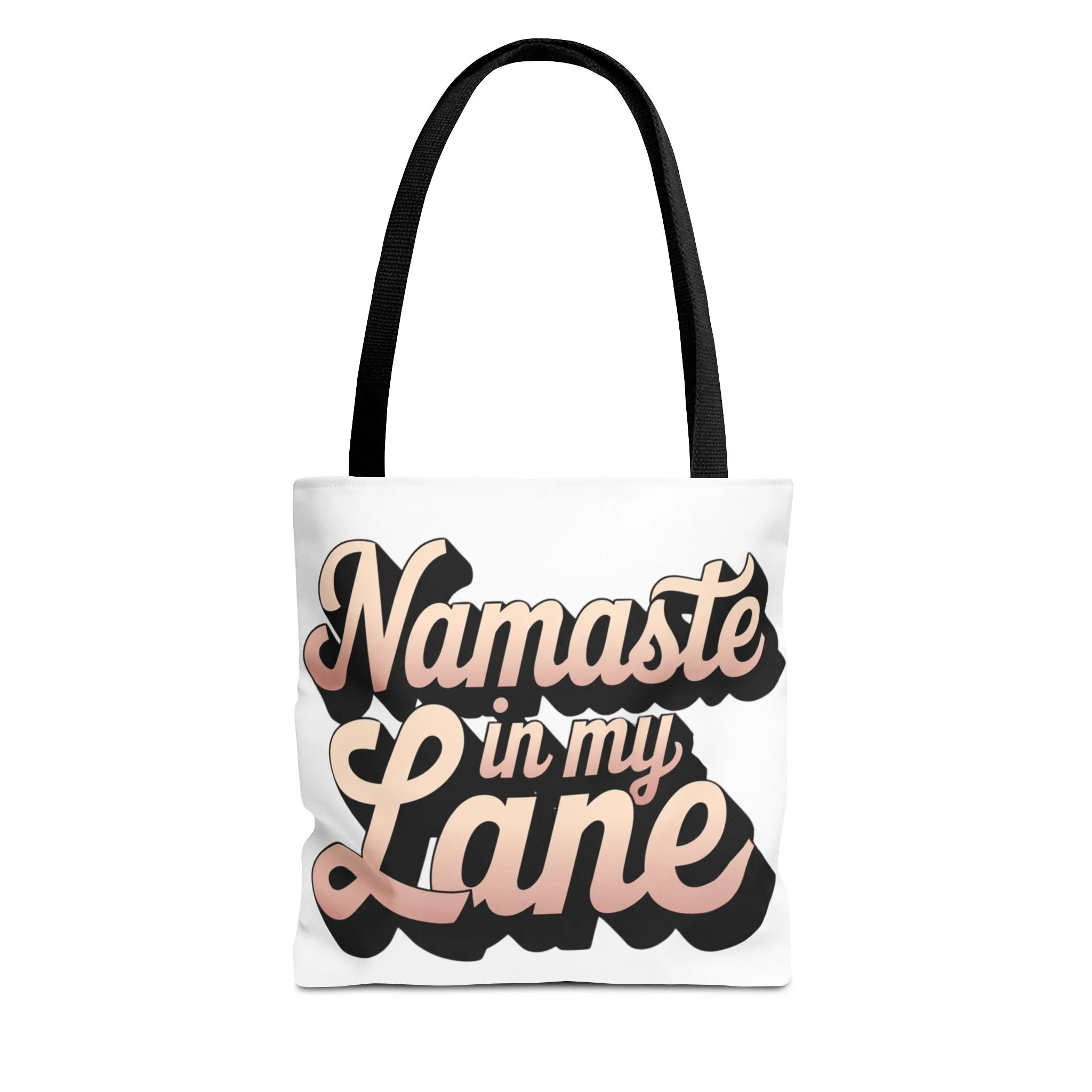 DUO MODERN "Namaste in My Lane" Tote Bag