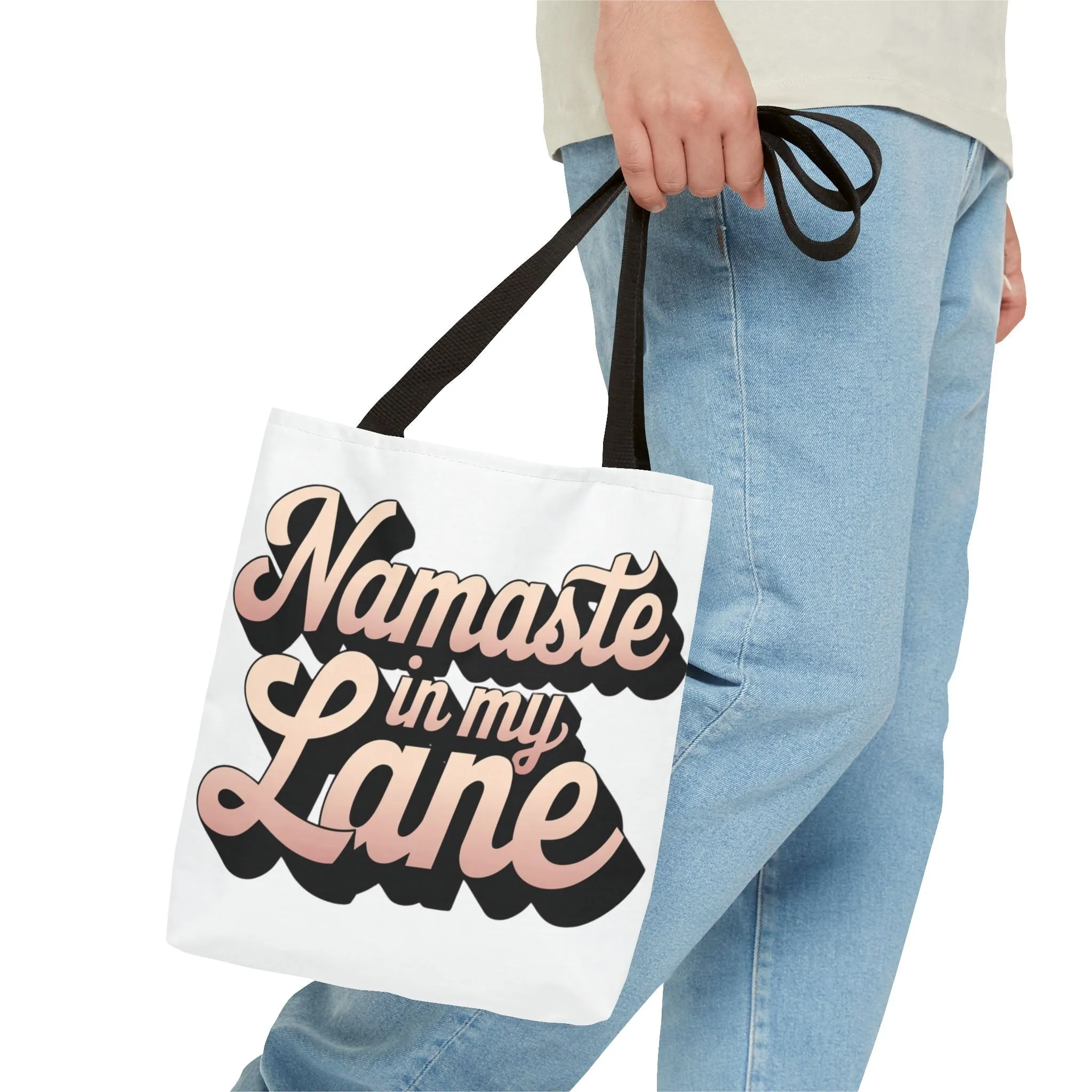 DUO MODERN "Namaste in My Lane" Tote Bag
