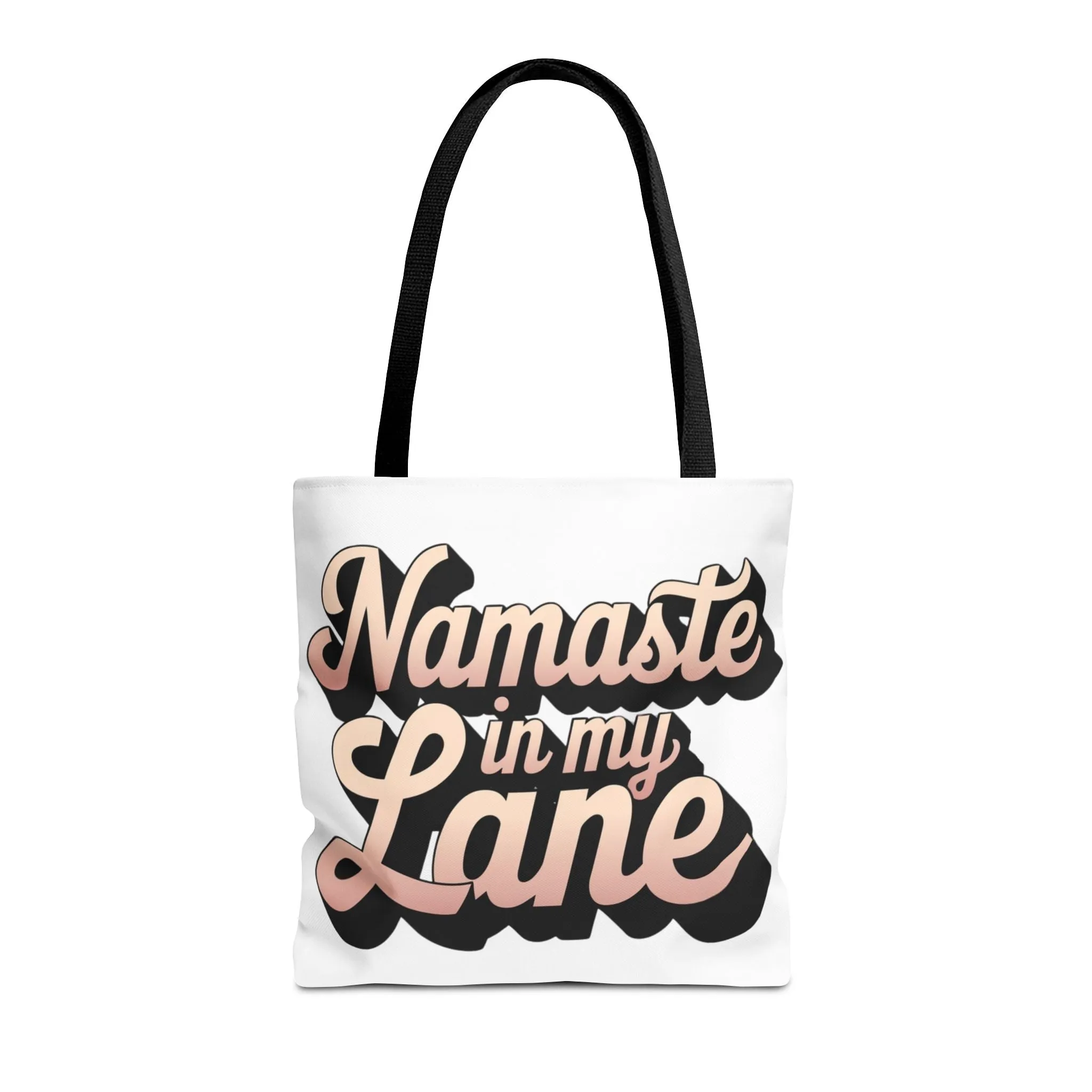 DUO MODERN "Namaste in My Lane" Tote Bag