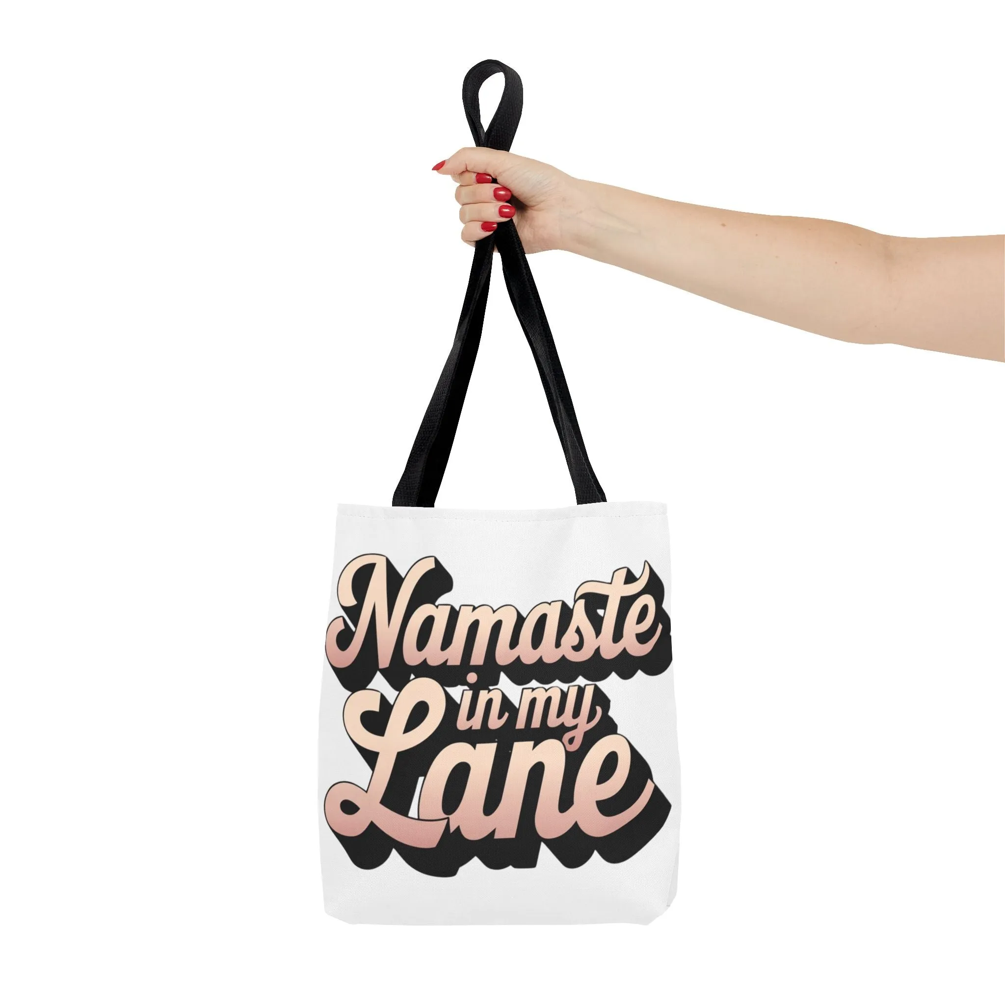 DUO MODERN "Namaste in My Lane" Tote Bag