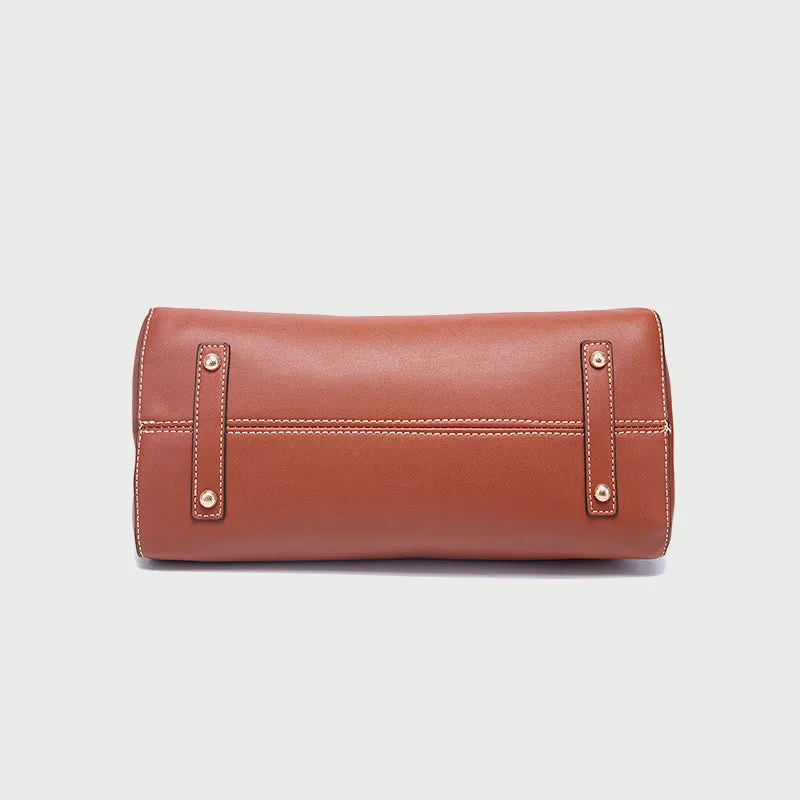 Fashion Leather Handbag for Women Small Casual Shoulder Bag Satchel