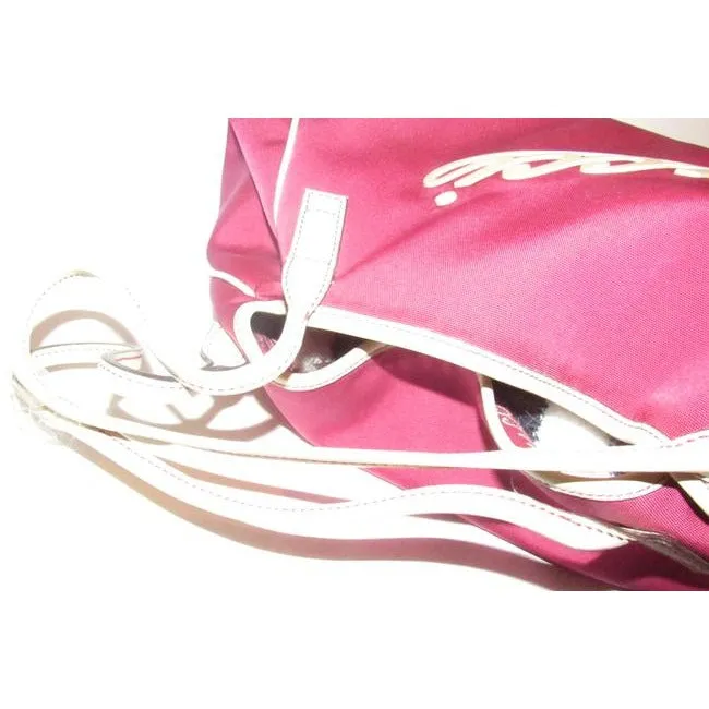 Gucci Bag And Boulevard Tote With Logo On Front Bubblegum Pink Canvas Leather Tote