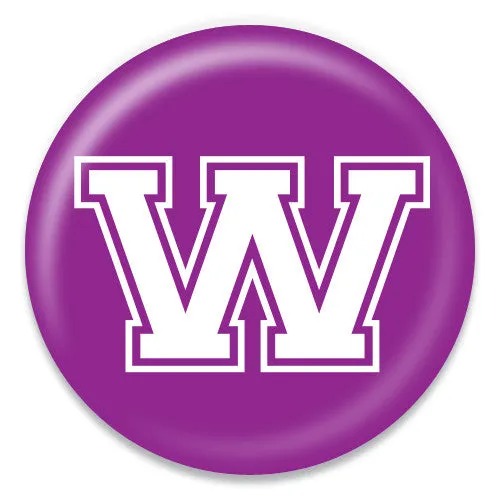 Initials - Collegiate Collection Purple