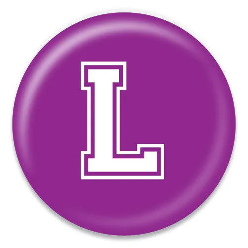 Initials - Collegiate Collection Purple