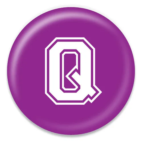 Initials - Collegiate Collection Purple