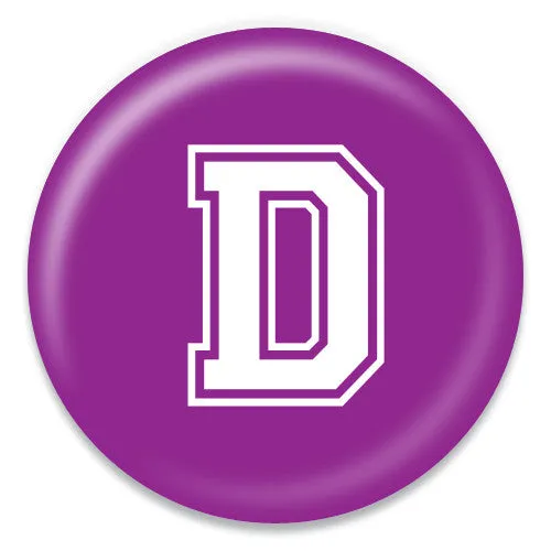 Initials - Collegiate Collection Purple