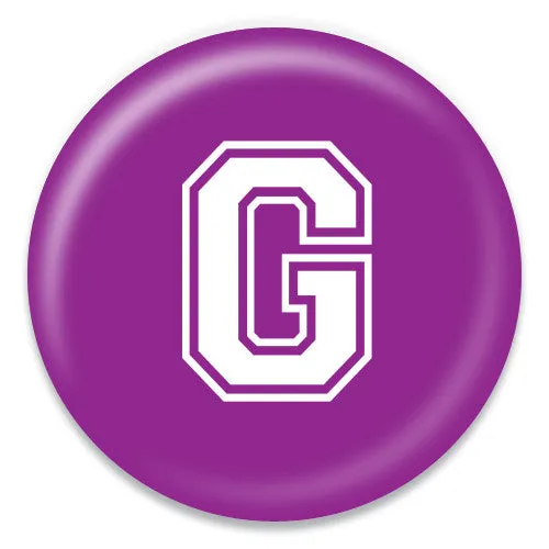 Initials - Collegiate Collection Purple