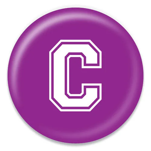 Initials - Collegiate Collection Purple