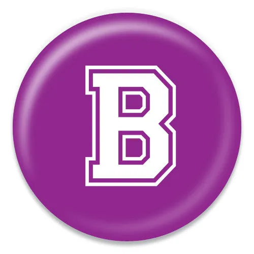 Initials - Collegiate Collection Purple