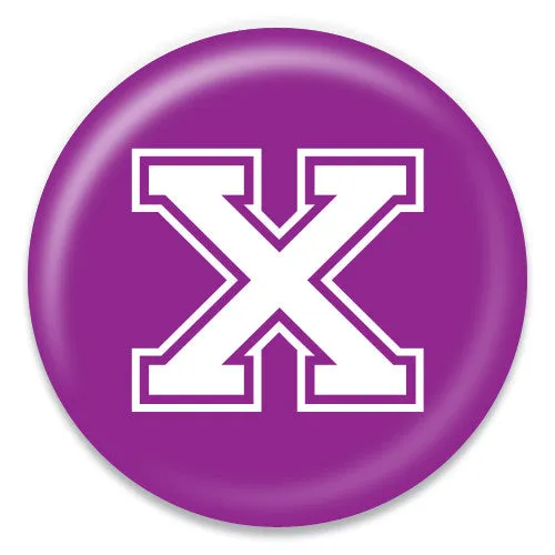 Initials - Collegiate Collection Purple