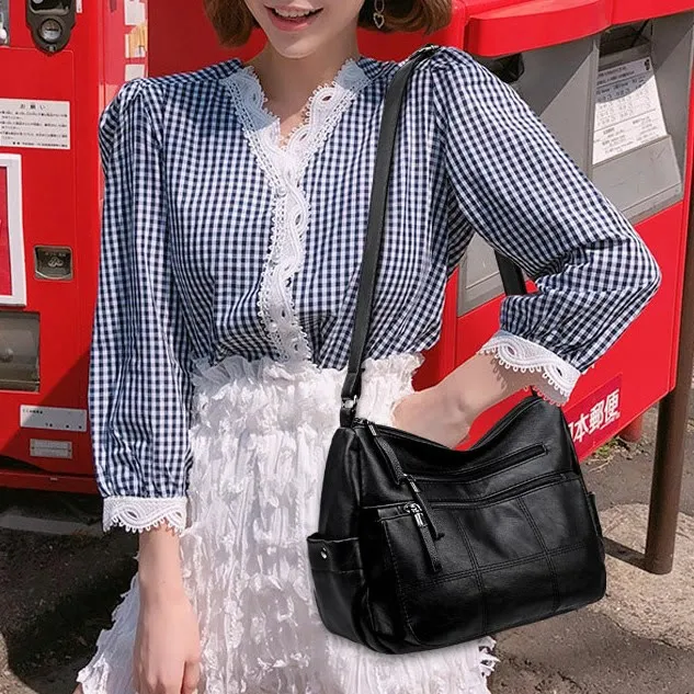 Large Capacity Casual Multifunctional Crossbody Shoulder Bag