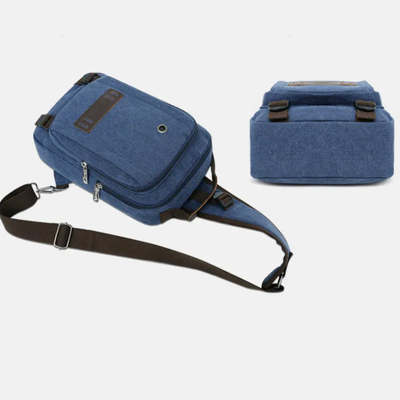 Large Capacity Retro Crossbody Bag Sling Bag