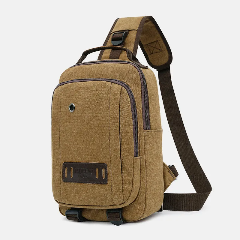 Large Capacity Retro Crossbody Bag Sling Bag