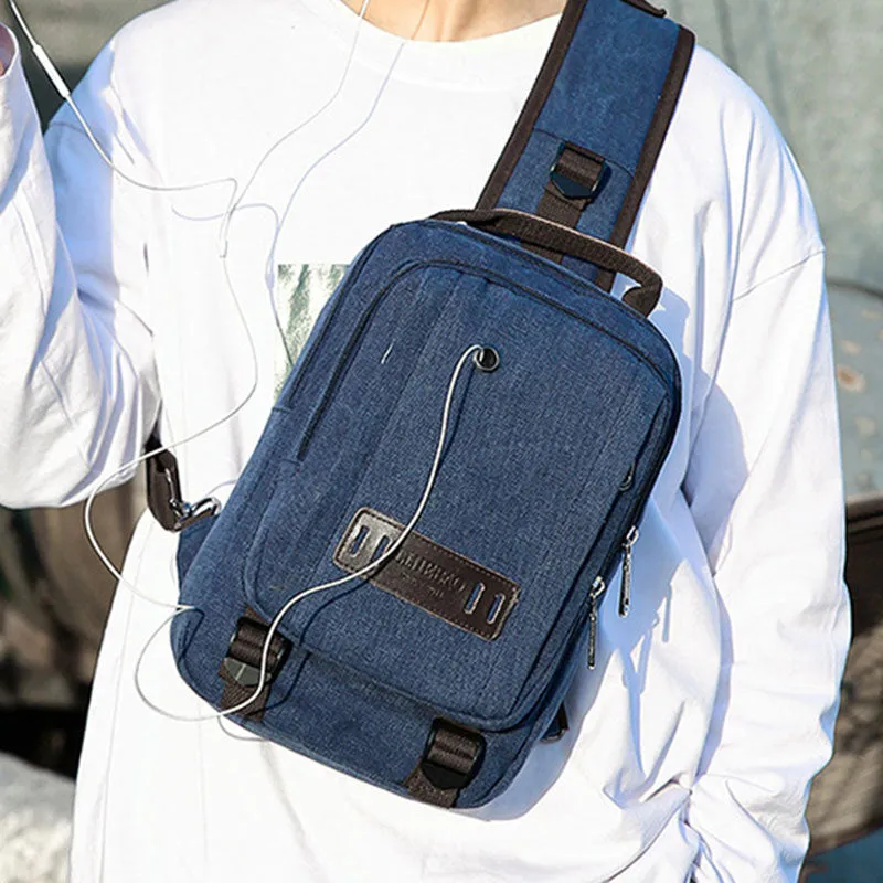 Large Capacity Retro Crossbody Bag Sling Bag