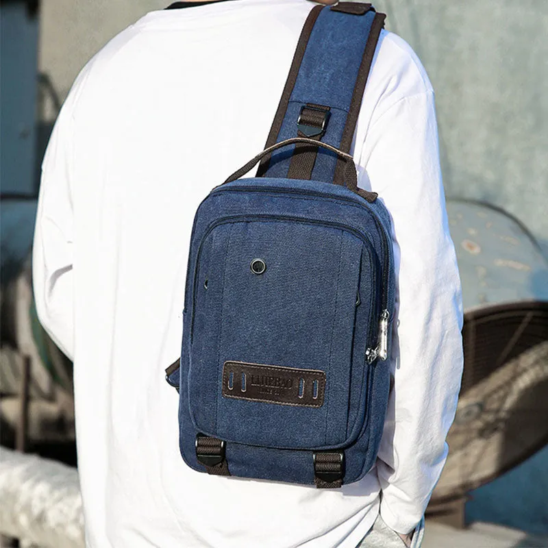 Large Capacity Retro Crossbody Bag Sling Bag