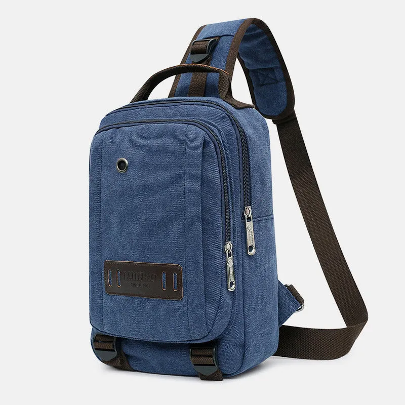 Large Capacity Retro Crossbody Bag Sling Bag