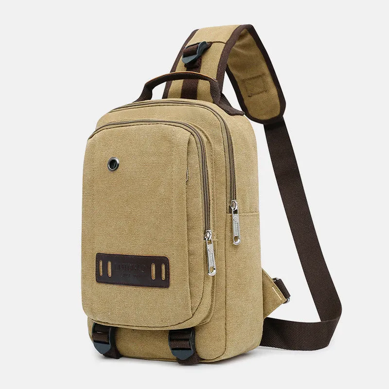 Large Capacity Retro Crossbody Bag Sling Bag