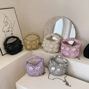 Mini Crossbody Puffer Bag-Showtown