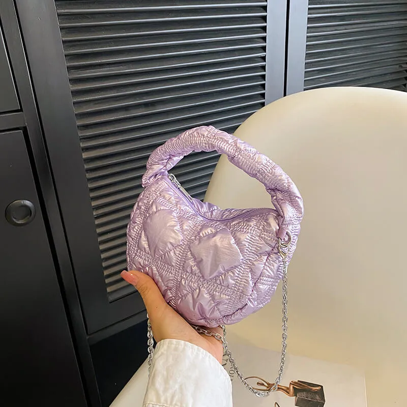 Mini Crossbody Puffer Bag-Showtown