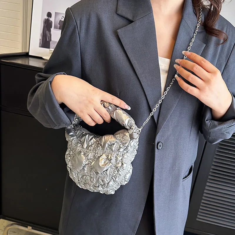 Mini Crossbody Puffer Bag-Showtown