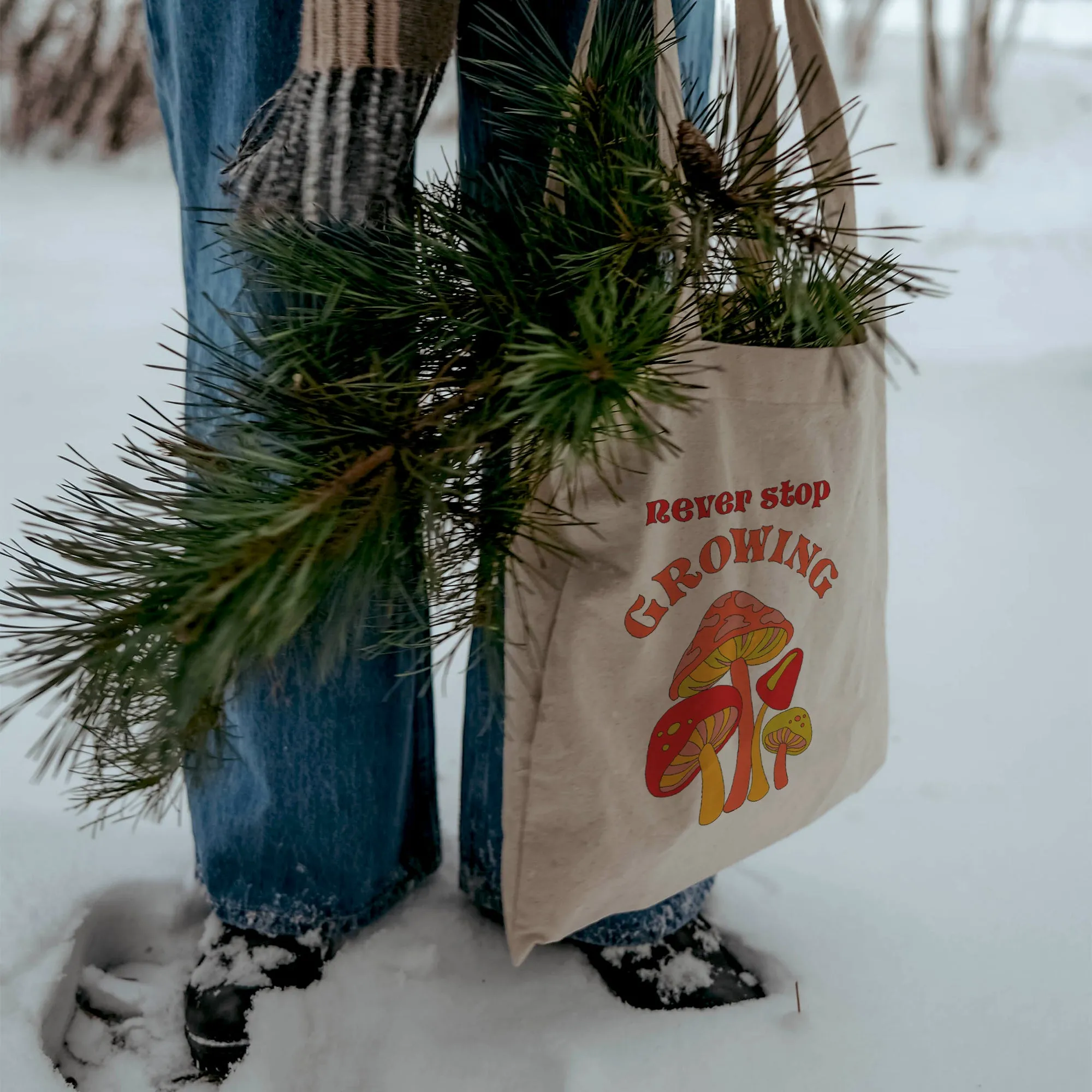 Mushroom Tote Bag