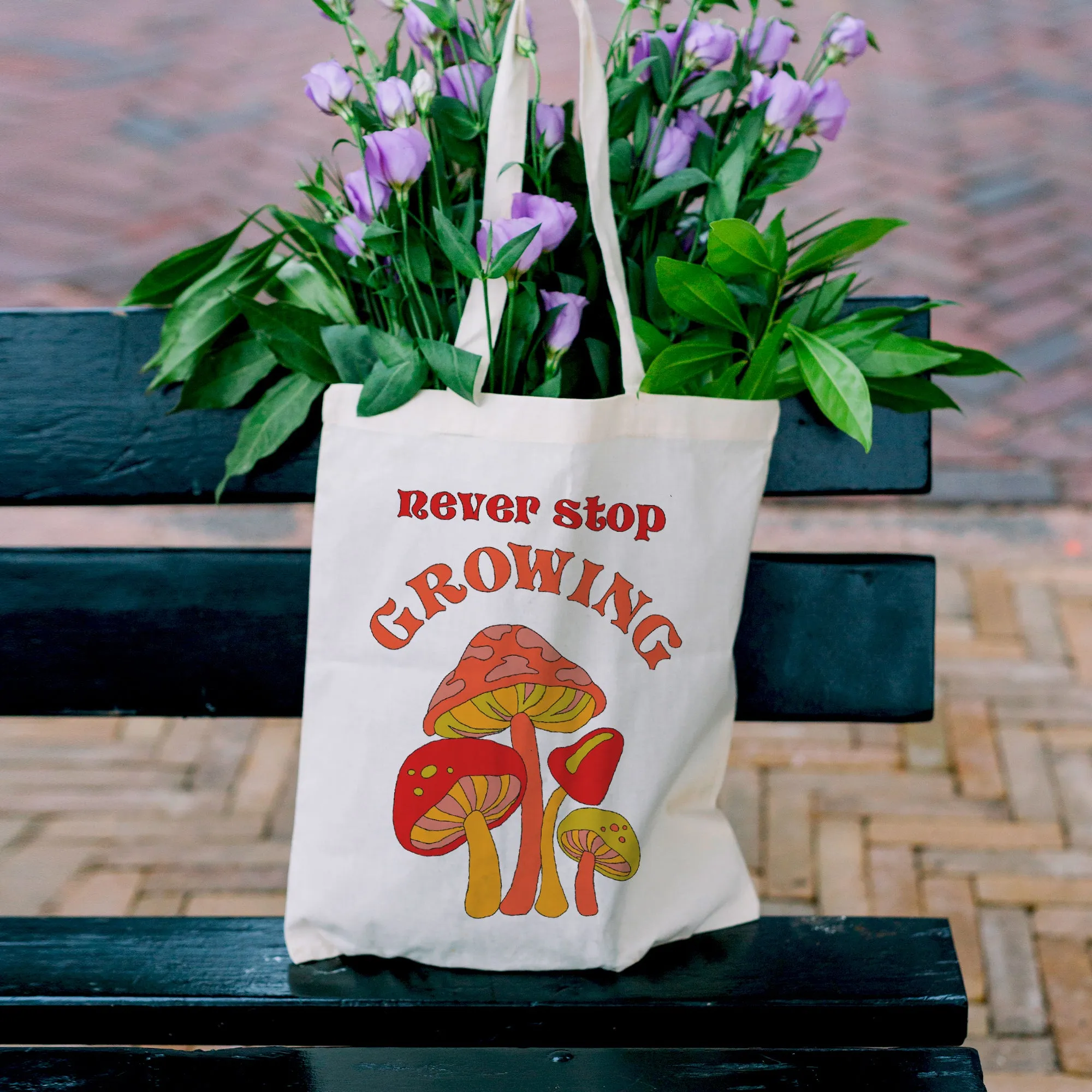 Mushroom Tote Bag