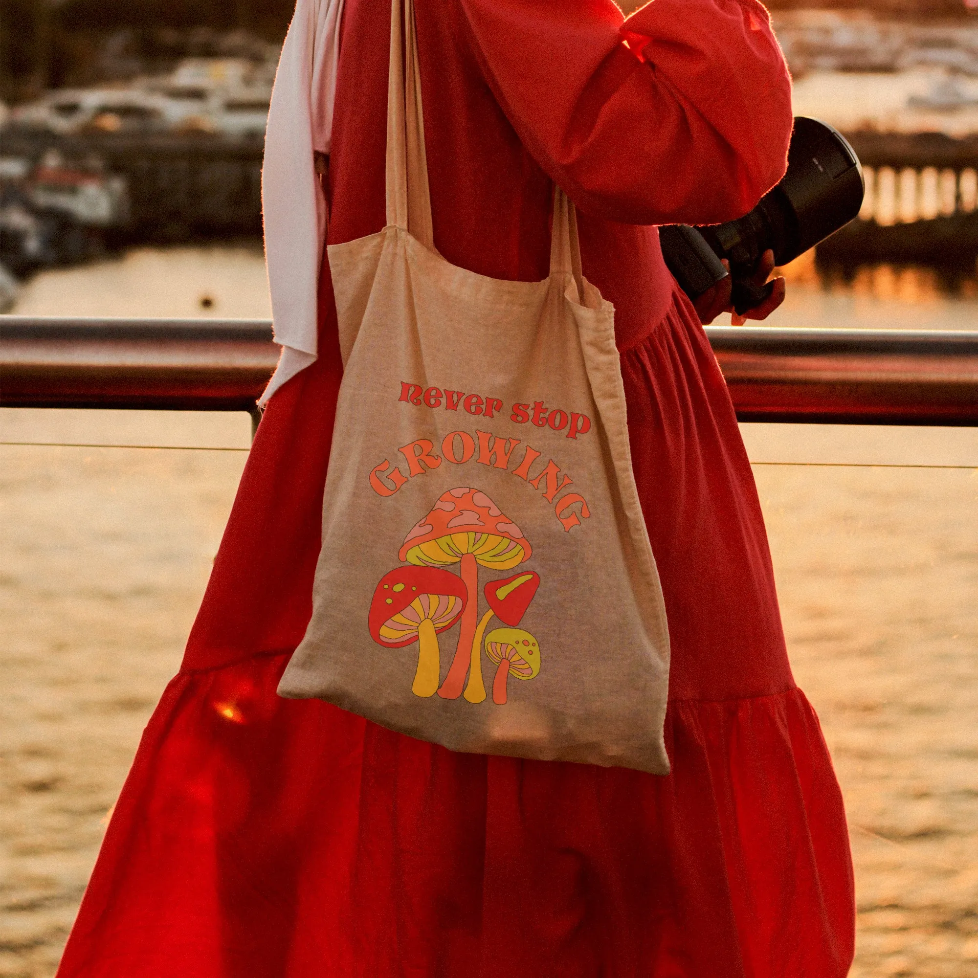 Mushroom Tote Bag
