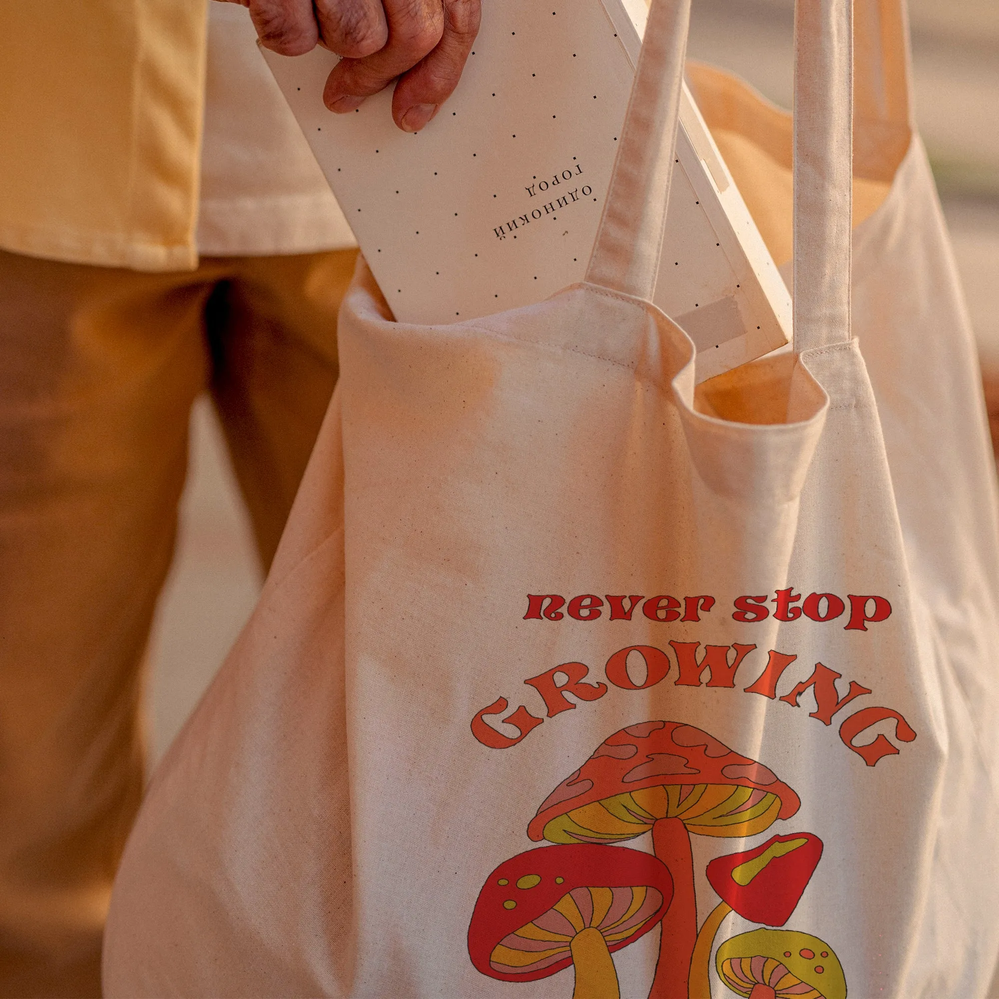 Mushroom Tote Bag