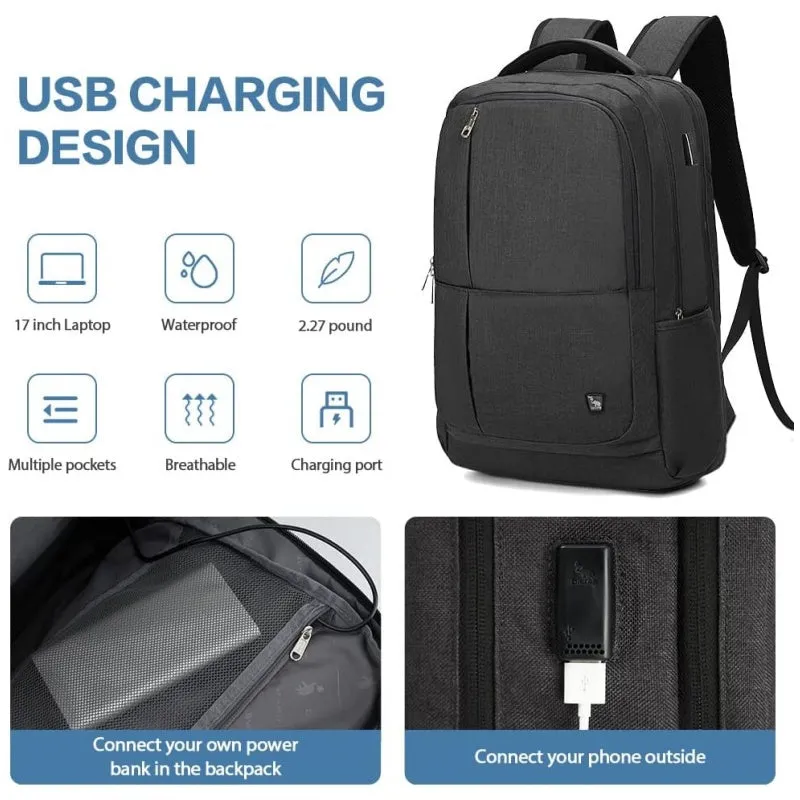 OIWAS Laptop Backpack 17 Inch