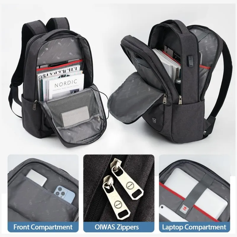 OIWAS Laptop Backpack 17 Inch