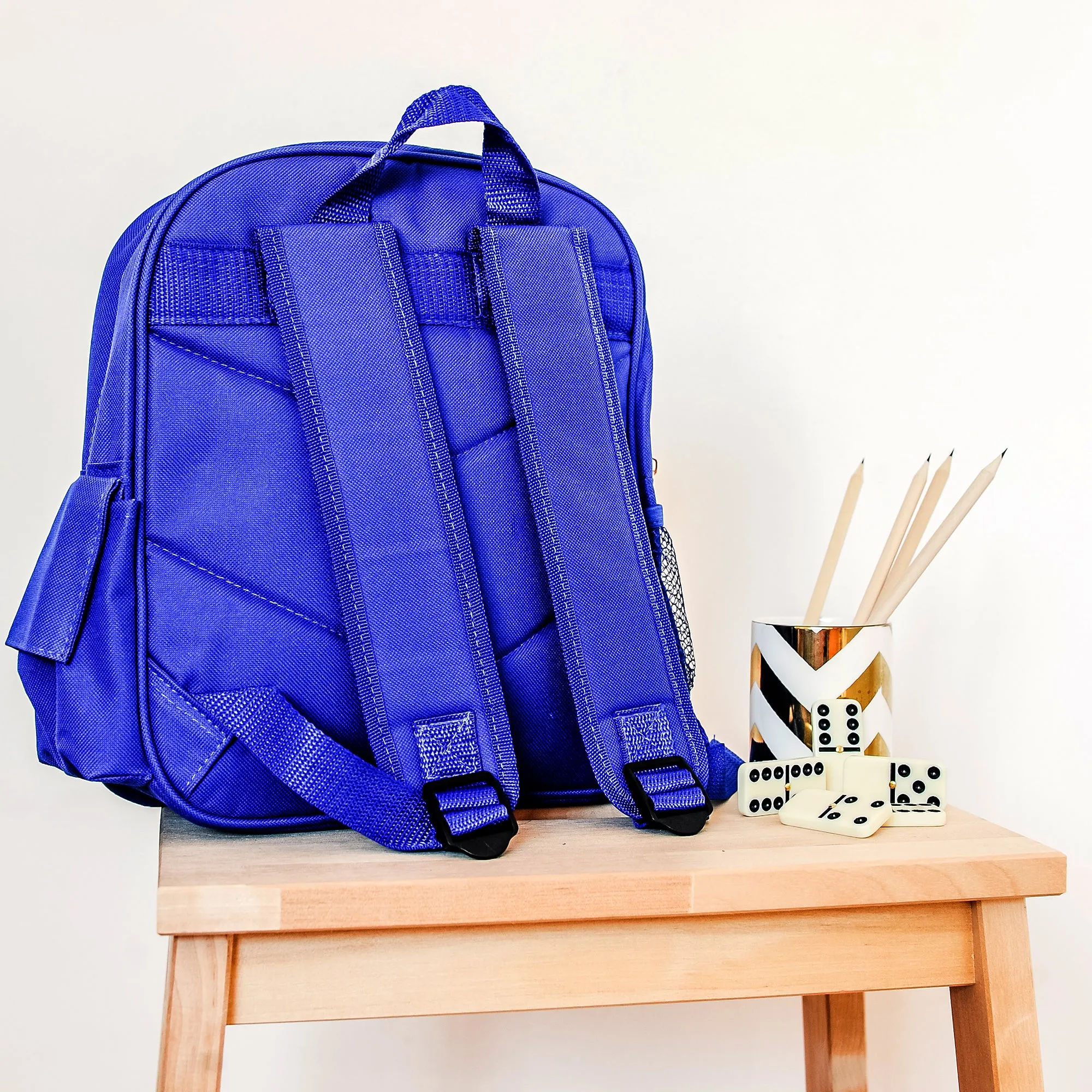 Personalised Blue 'Comic' Backpack