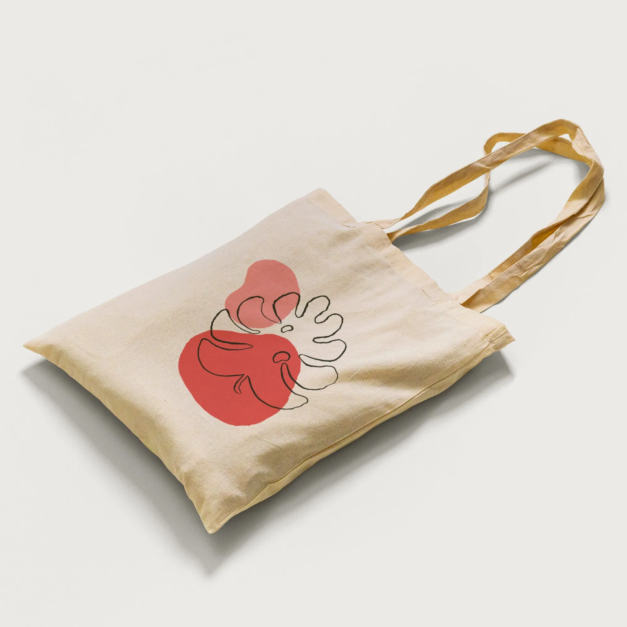 Pink spot plant Tote Bag