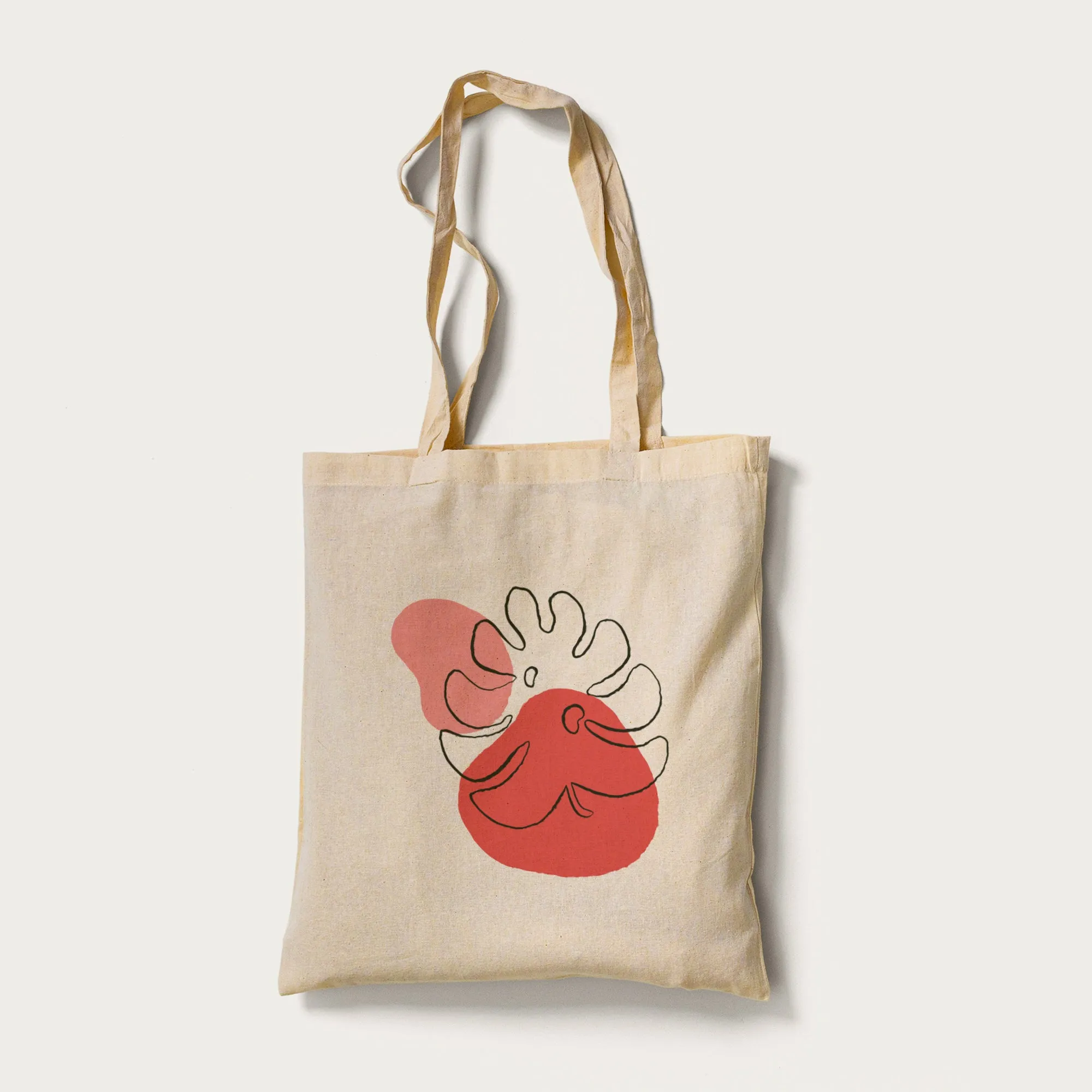 Pink spot plant Tote Bag